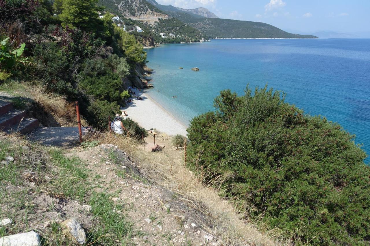 Villa In Kalloni Direkt Am Meer, Tolle Aussicht Εξωτερικό φωτογραφία